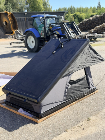 OFT4X4 KATTOTELTTA ALUMIINIKOTELOLLA 210X130X21 87KG OFTRTT12