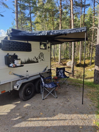 OFT4X4 AWNING 270AST 200CM VASEN LED VALOILLA OFTFAW20L