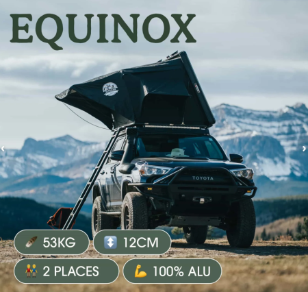 EQUINOX KATTOTELTTA 2 HENGELLE 210X130X12 53KG EQUINOX