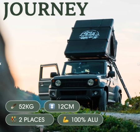 JOURNEY KATTOTELTTA 210X130X12 52KG JOURNEY