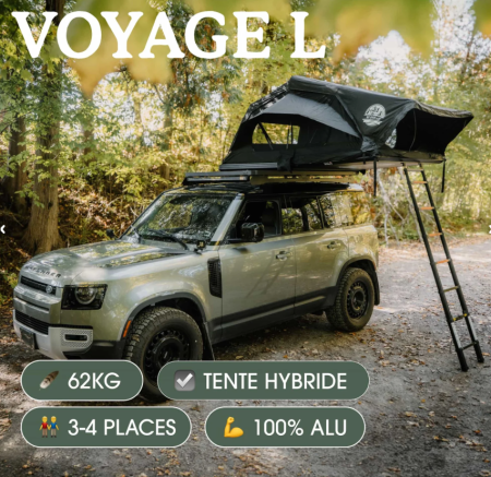 VOYAGE L KATTOTELTTA 190X120X20 62KG VOYAGEL