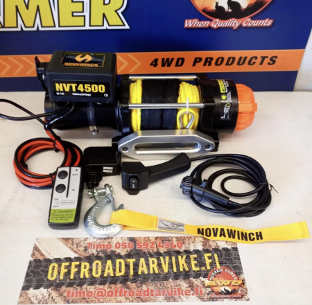 NOVA WINCH S4500 NARULLA JA LANGATTOMALLA KAUKOLLA S4500